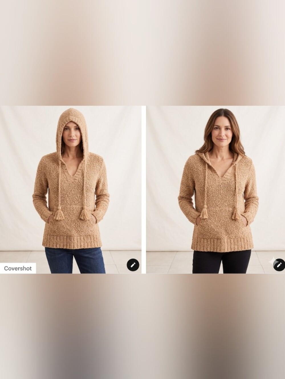Hoodie knitwear sweater Tribal